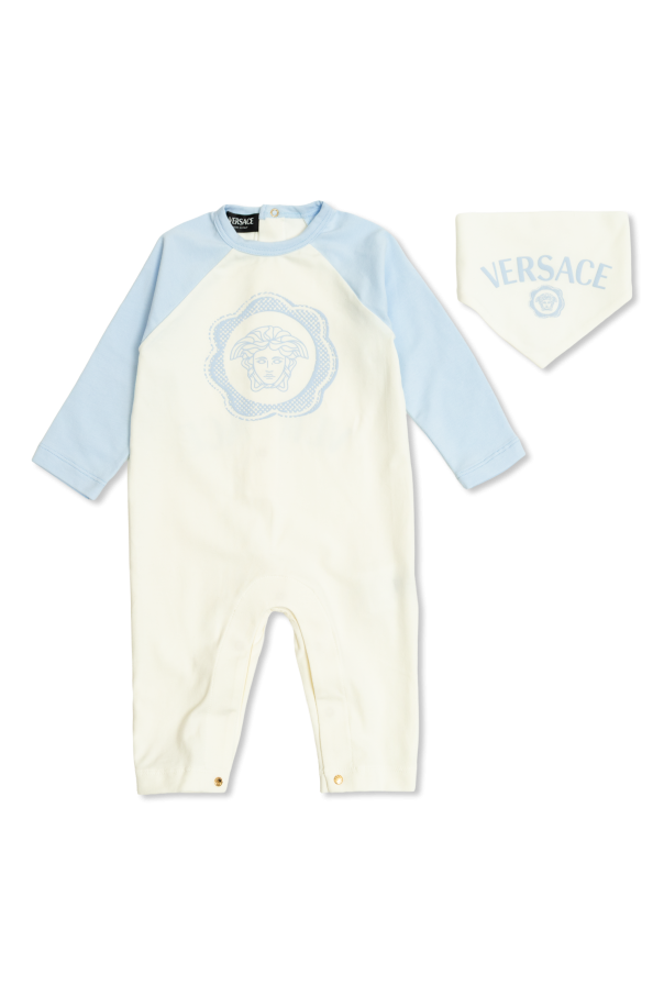 Versace Kids Zestaw: pajacyk i chusta