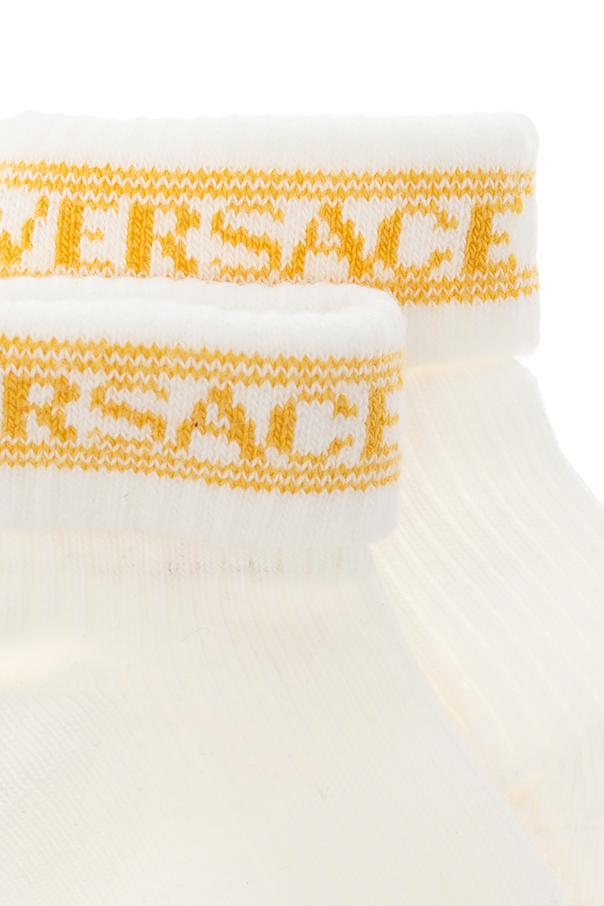 Versace Kids Duplo pacote de meias