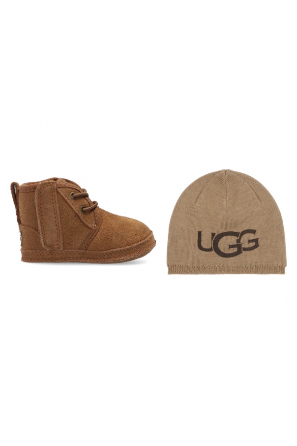 UGG Kids Baby Neumel麂皮雪鞋