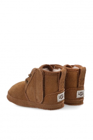 UGG Kids 'Baby Neumel' suede snow boots