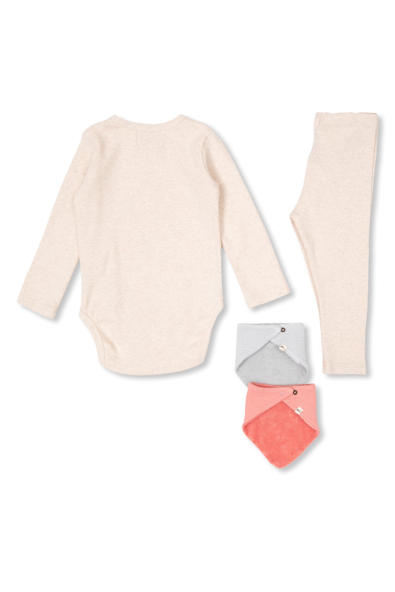 Bobo Choses Baby apparel set: bodysuit, pants & bibs