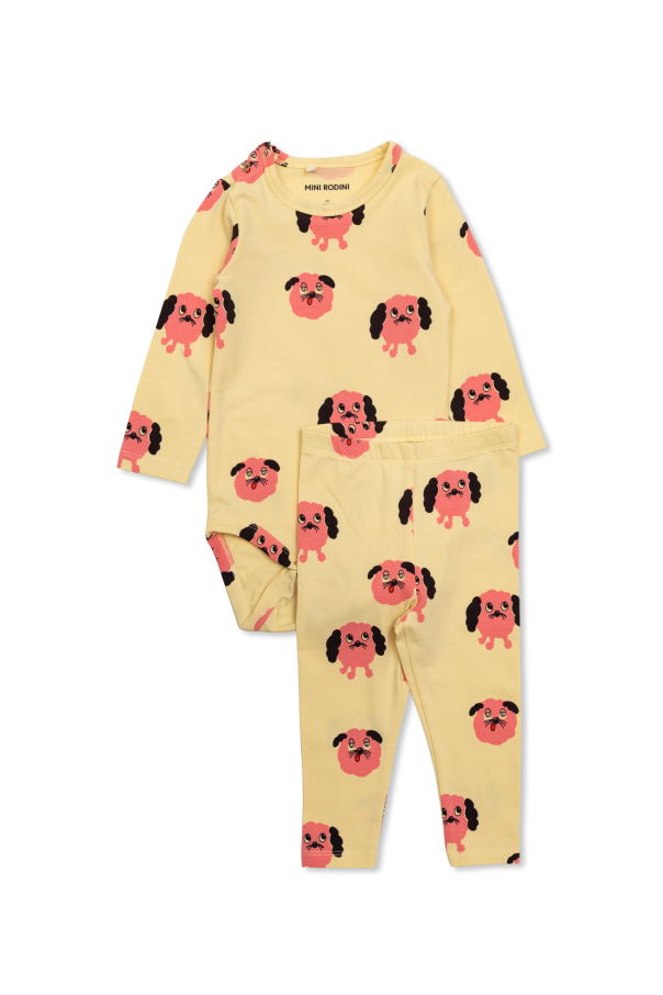 Top and trousers od Mini Rodini