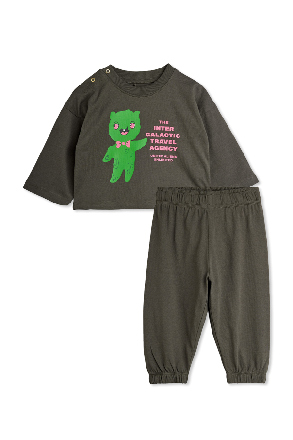 Baby set: sweatshirt and pants od Mini Rodini