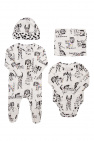 Stella McCartney Kids Hat, body, jumpsuit & blanket set