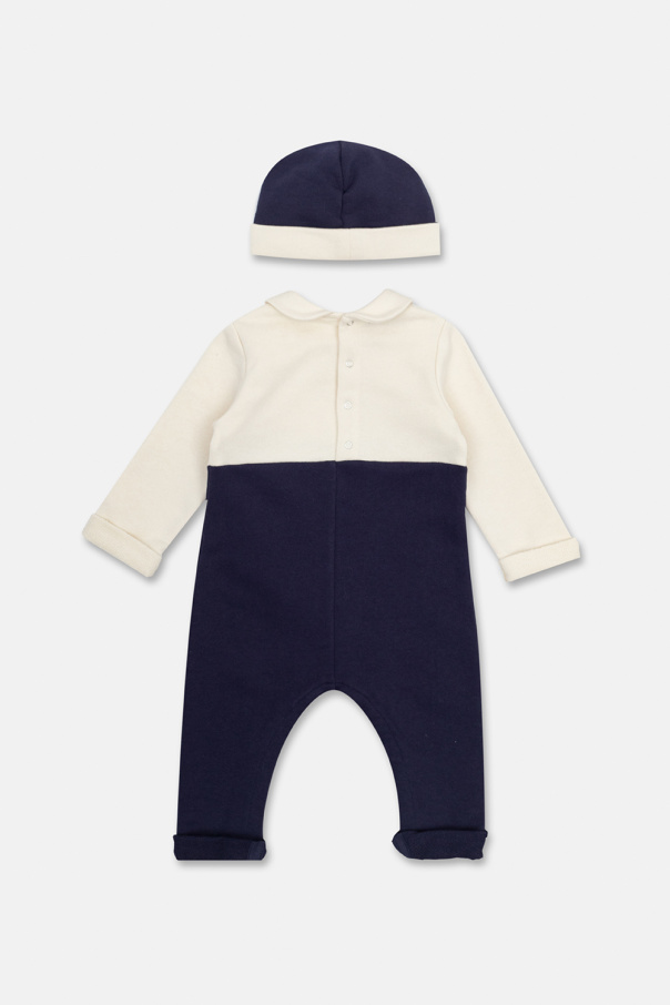 Gucci Kids Baby kit: babygrow & beanie