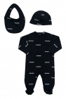 Balmain knee-length Kids Cotton garment set with logo