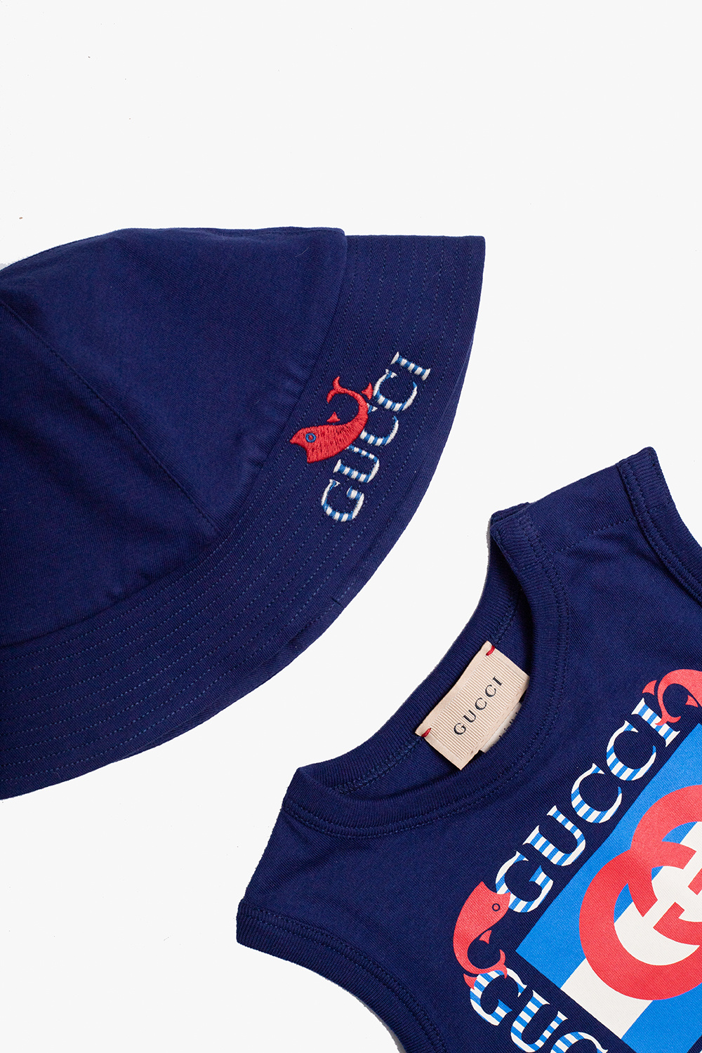 Gucci Kids Bucket hat & body set