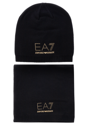Conjunto de gorro y bufanda