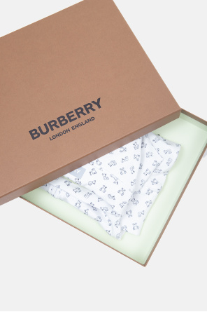 Burberry Kids American Needle Floral Bucket Hat Ivory