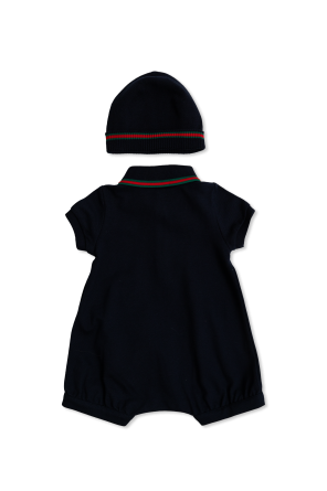 Gucci Kids Set: Hat and Bodysuit