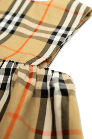 Burberry Kids Zestaw; body, sukienka, kapelusz