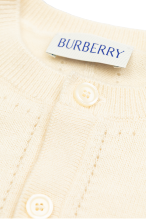 Burberry Kids Komplet niemowlęcy: kardigan i spodnie