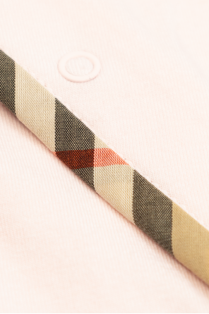 Burberry Kids Baby set: sleepsuit, bib and hat