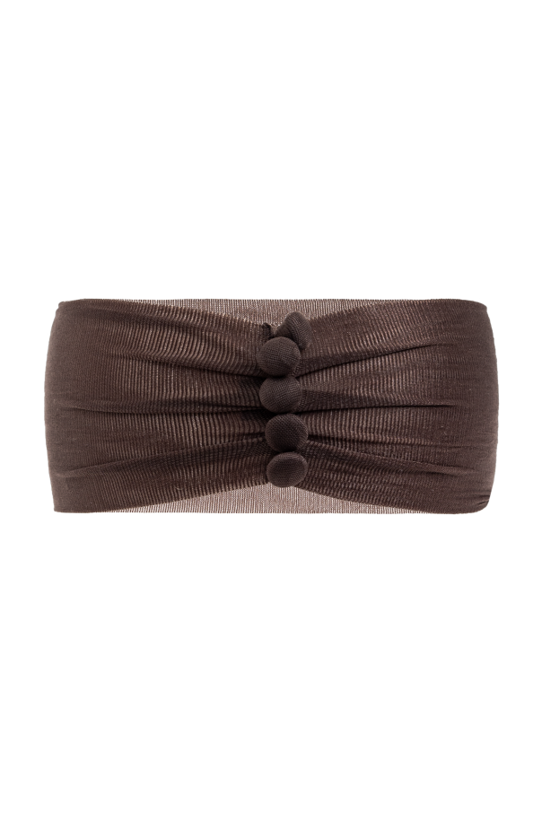 Saint Laurent Set: hat, headband and choker