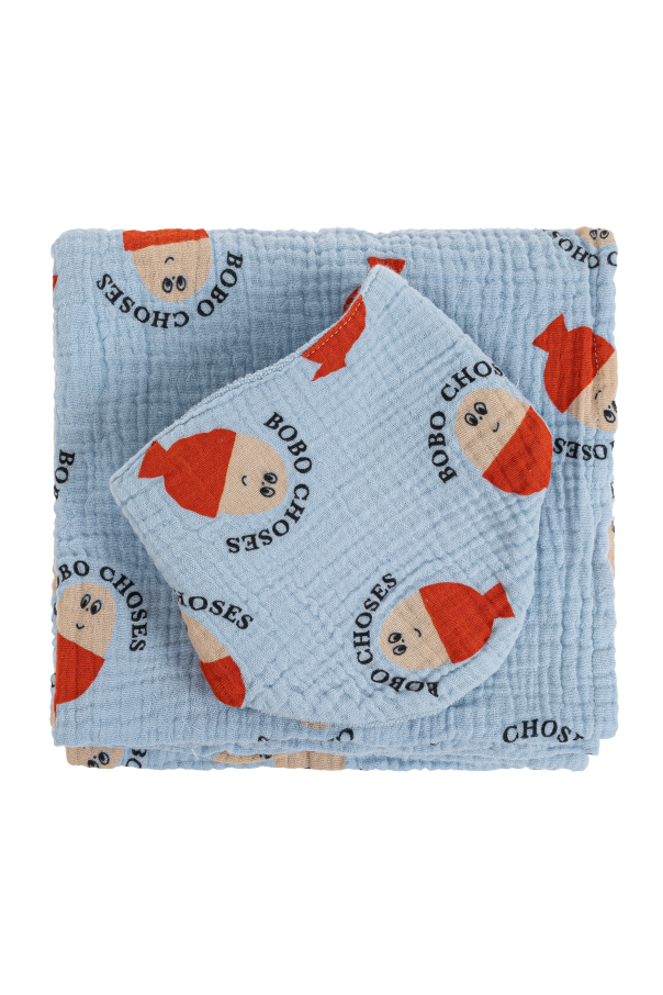 Muslin set: diaper and bib, zdjęcie 1 Muslin set: diaper and bib od Bobo Choses