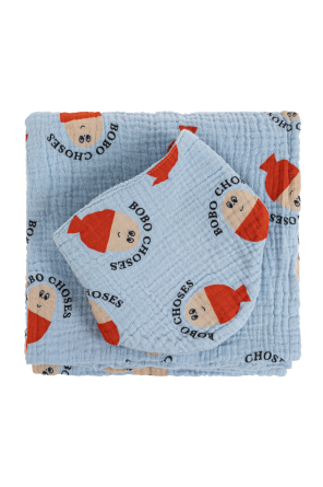 Muslin set: diaper and bib