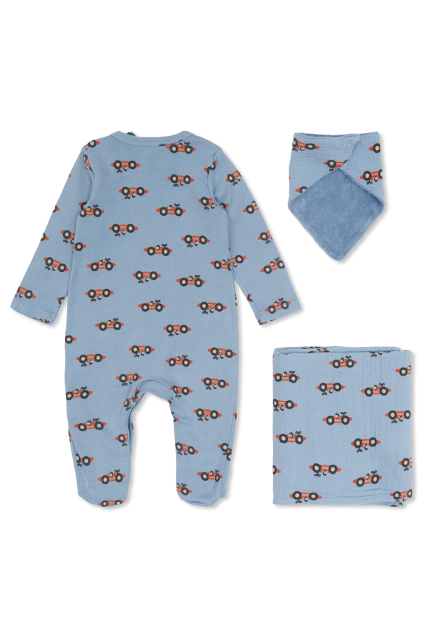 Set: diaper, bodysuit and bib od Bobo Choses
