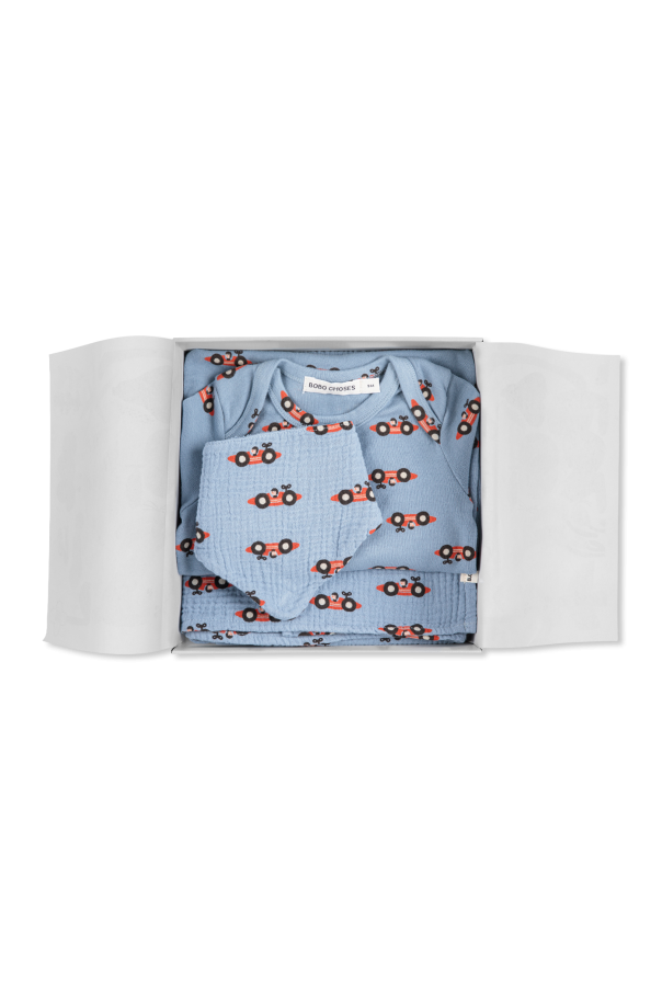 Bobo Choses Set: Windel, Body und Lätzchen