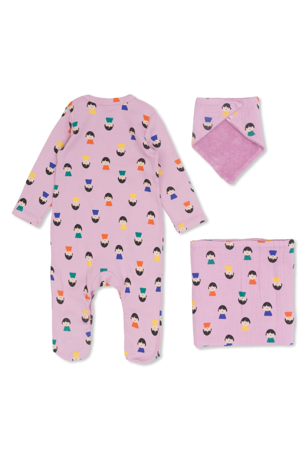 Set: diaper, bodysuit and bib od Bobo Choses