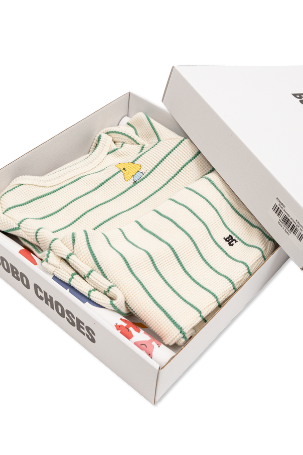 Set: cotton trousers, cotton sweatshirt od Bobo Choses