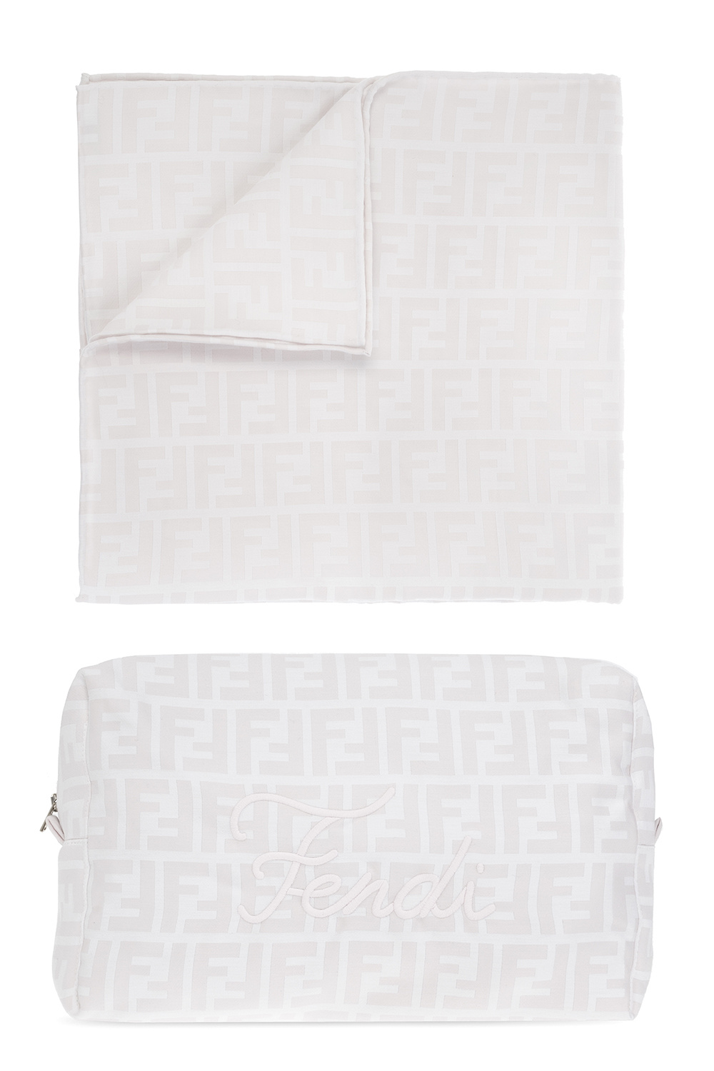 Fendi Kids Wash bag & blanket set