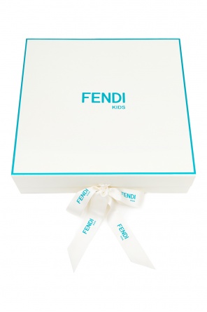 Fendi Kids Hat, bib & jumpsuit set
