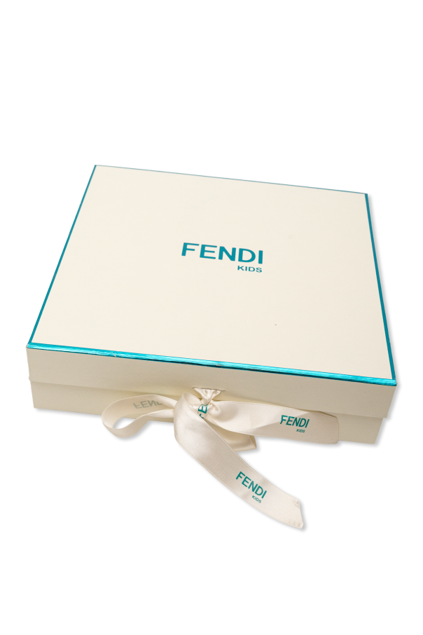 Fendi Kids Baby set: sleepsuit, hat and bib