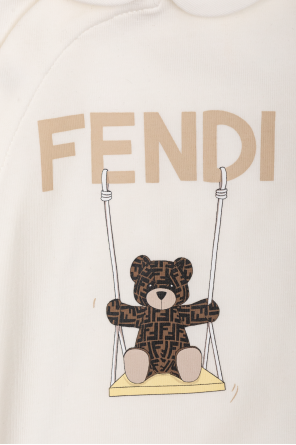 Fendi Kids Baby set: sleepsuit, hat and bib