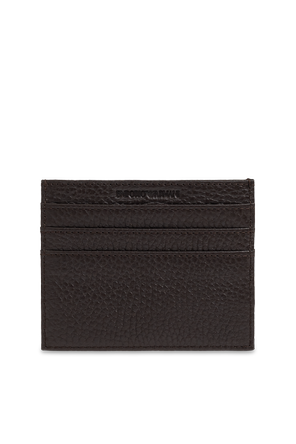 Emporio Armani Leder-Set: Gürtel und Kartenetui