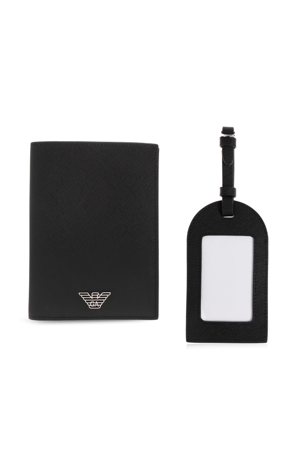 Set: document holder and ID holder od Emporio Armani