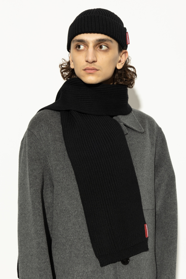 Dsquared2 Set: Mütze und Schal