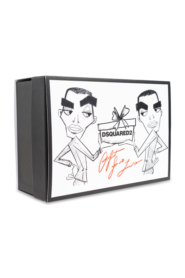 Dsquared2 Set: Mütze und Schal