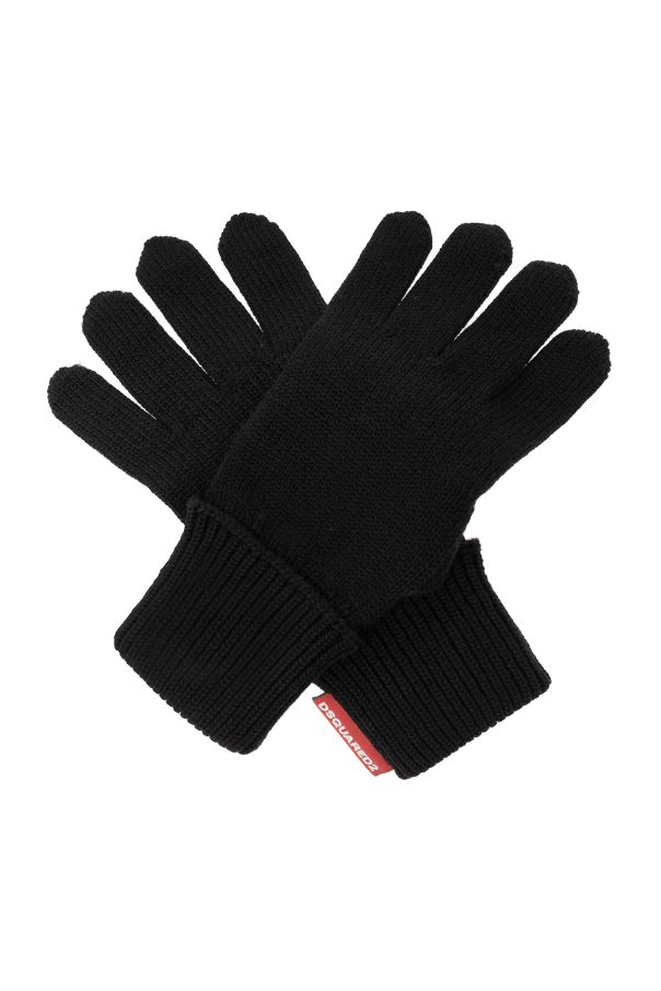 Dsquared2 Wool kit: beanie & gloves