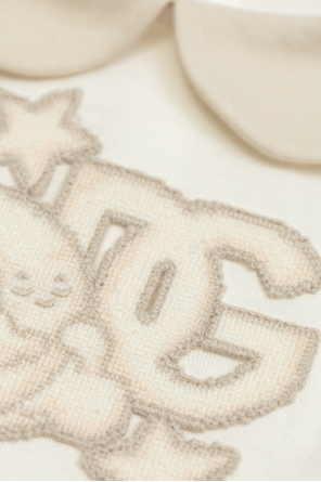 Dolce & Gabbana Kids Conjunto: gorro, babero y body