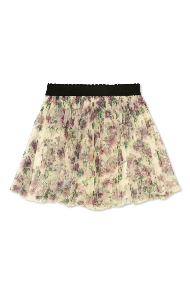 Dolce & Gabbana Kids Falda de tul