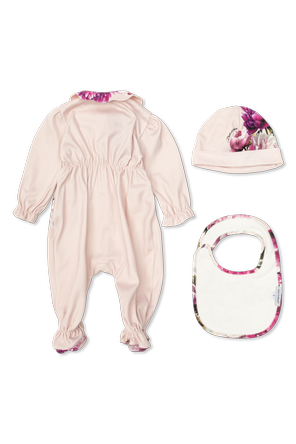 Dolce & Gabbana Kids Baby Set: Sleepsuit, Hat and Bib