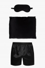 Dolce & Gabbana BLACK Sleeping kit: shorts, sleep mask & cushion
