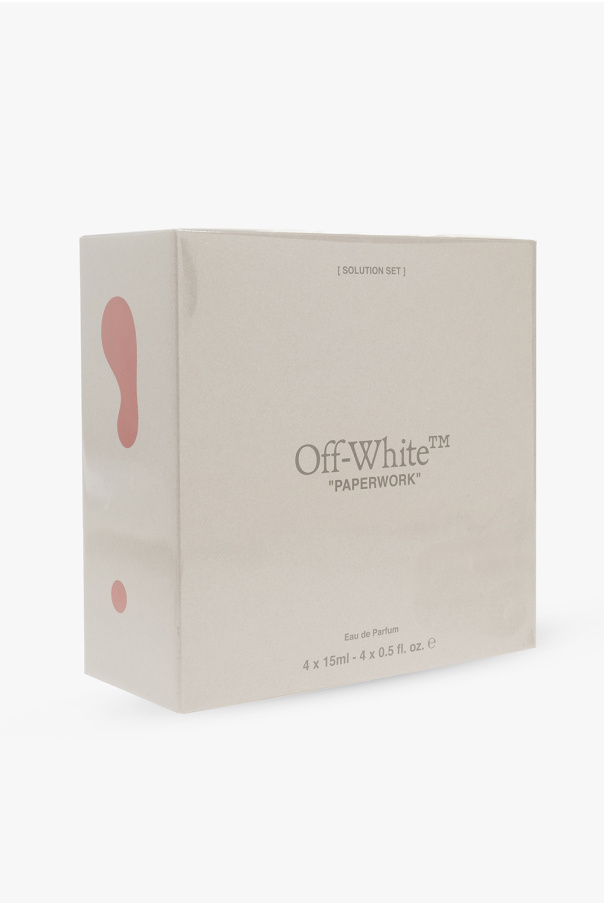 Off-White ‘Paperwork Solution Set’ eau de parfum collection