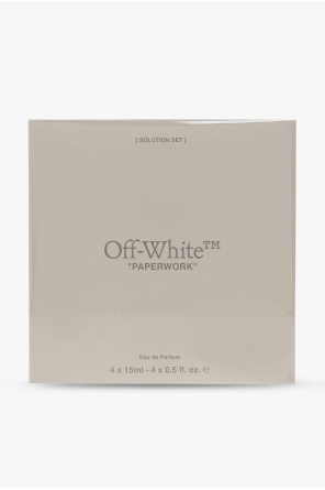 ‘paperwork solution set’ eau de parfum collection od Off-White