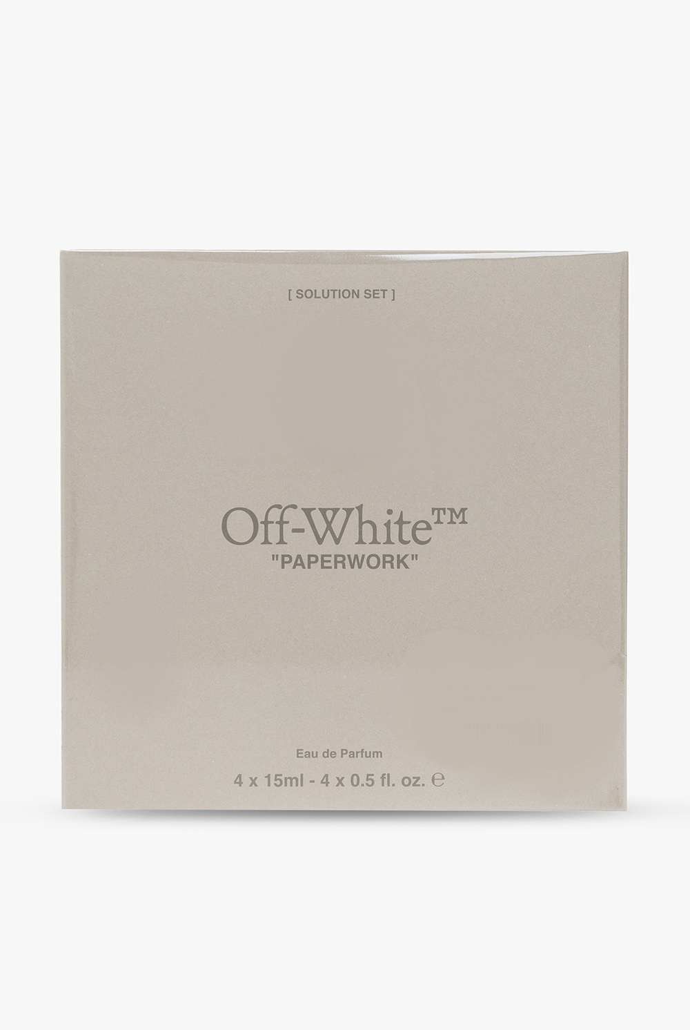 Off-White ‘Paperwork Solution Set’ eau de parfum collection