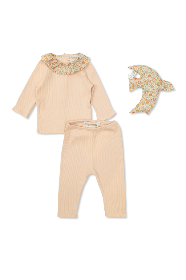 Bonpoint  Set: top, pants and toy